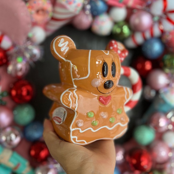 ✨NEW🍪Mickey and Minnie Gingerbread Christmas Mug SET🎁 - Picture 3 of 10